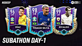Subathon Day-1: Test Gameplay Thiago Silva, Rivaldo, Luis Diaz Sampai Gajian | FIFA Mobile Indonesia