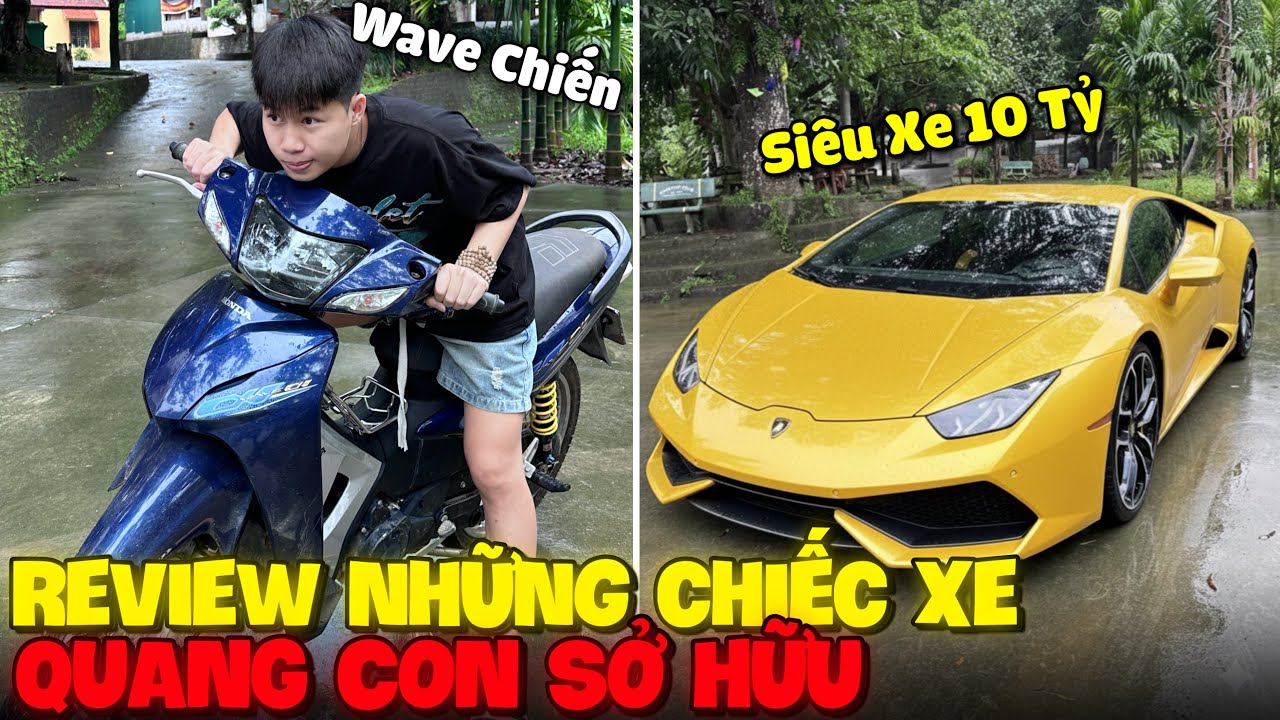 Review Tất Cả Những Chiếc Xe Quang Con Sở Hữu, 1 Thời Báo Thủ