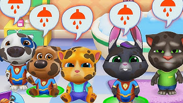 My Talking Tom Friends - NEW UPDATE Episode 9 (iOS,Android) Gameplay Walkthrough (Outfit7) - HD