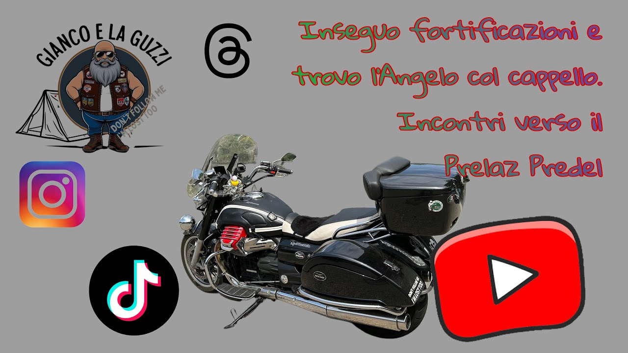 Inseguo fortificazioni e trovo l'Angelo col cappello. Incontri verso il Prelaz Predel