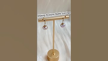 Search raffiepearls11 - Make pearl earrings with me! Don’t they look like little perfume bottles?