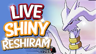 LIVE Shiny Reshiram after 1407 RAs in Pokémon Black! 