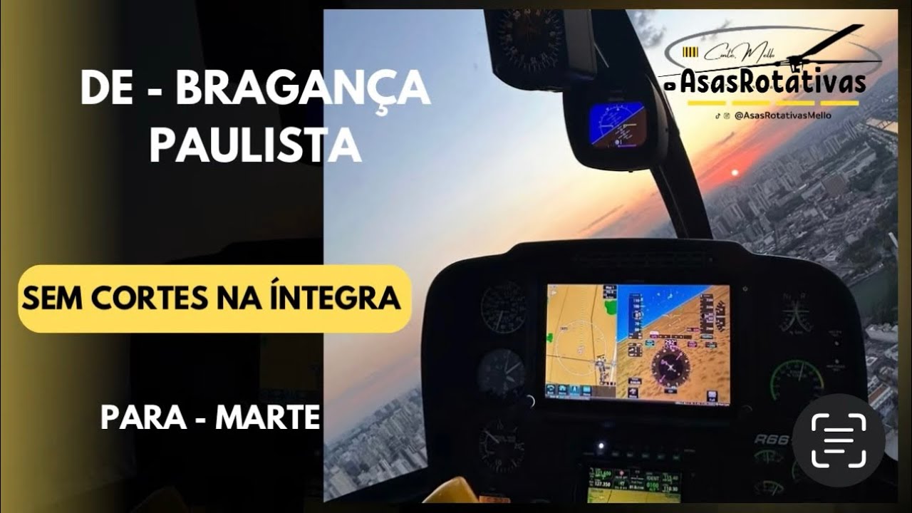  Vamos da represa de Bragança Paulista para Campo de Marte na íntegra sem cortes