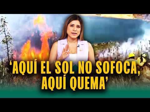 'Ausencia total de lluvias, el sol quema': Emergencia en zonas turísticas por incendios forestales