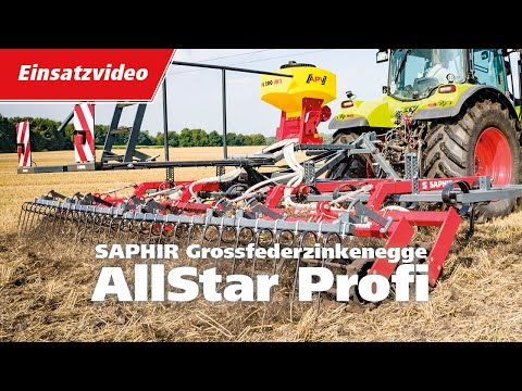 SAPHIR AllStar Profi Großfederzinkenegge