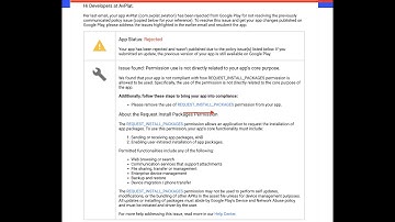 How to delete REQUEST_INSTALL_PACKAGES permission? | Use of the REQUEST_INSTALL_PACKAGES | IONIC APK