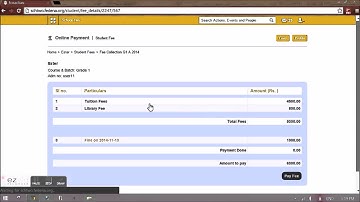 Online Payment using Fedena