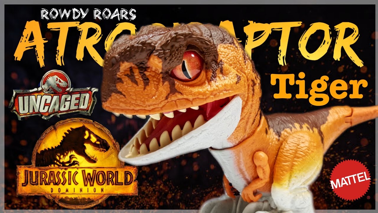 Jurassic World Dominion Uncaged Rowdy Roars Velociraptor Beta Motion Sound  