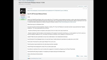 AXE-FX III - Firmware 19.06 Has Been Released!