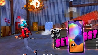 My Perfect Settings💖Galaxy A31💫 HUD + DPI +Sensi+Sensibilidade⚡[ SAMSUNG A31 FREE FIRE HIGHLIGHTS]