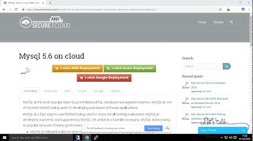 Secured MySQL 5.6 on Ubuntu 14.04 LTS - Deploy on Azure , AWS and Google Cloud Platform.