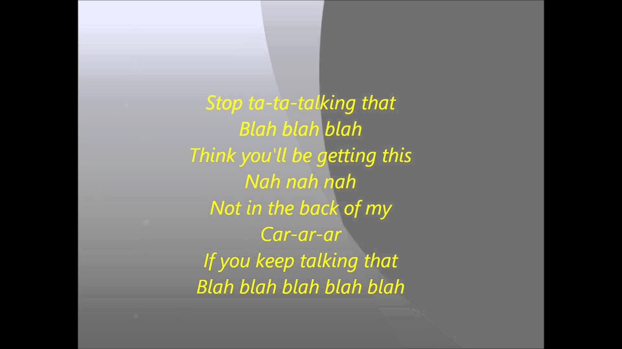 Blah Blah Blah Kesha & 3oh!3 Lyrcis & Traduccion YouTube