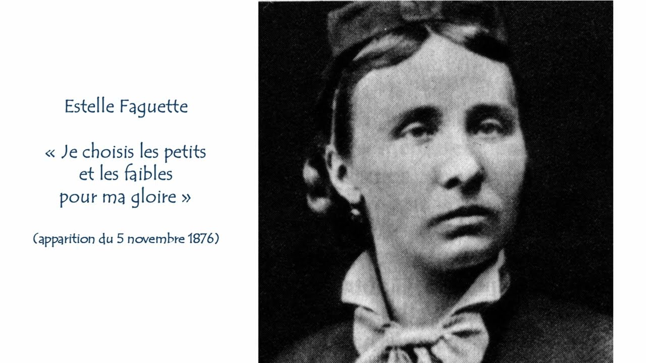 Apparitions de la Vierge Marie à Estelle Faguette, à Pellevoisin en 1876