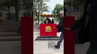 Secret Pop Up Burger Stand! Can You Find Where It’ll Be Next?