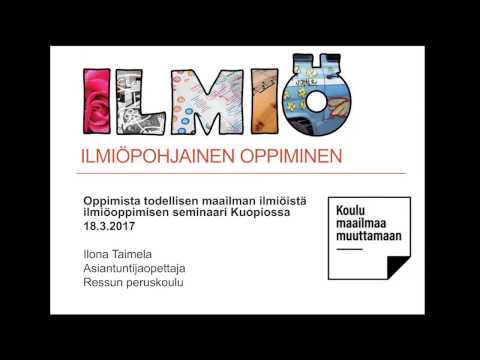 Ilmiöpohjainen oppiminen koulussa