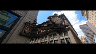 Kaufman’s Historic Clock in Downtown Pittsburgh