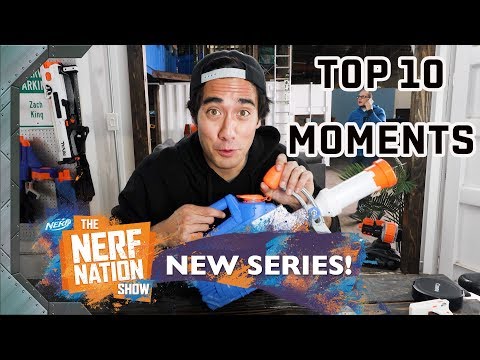 Zach King’s Top 10 Favorite Moments | The NERF Nation Show Episode 15