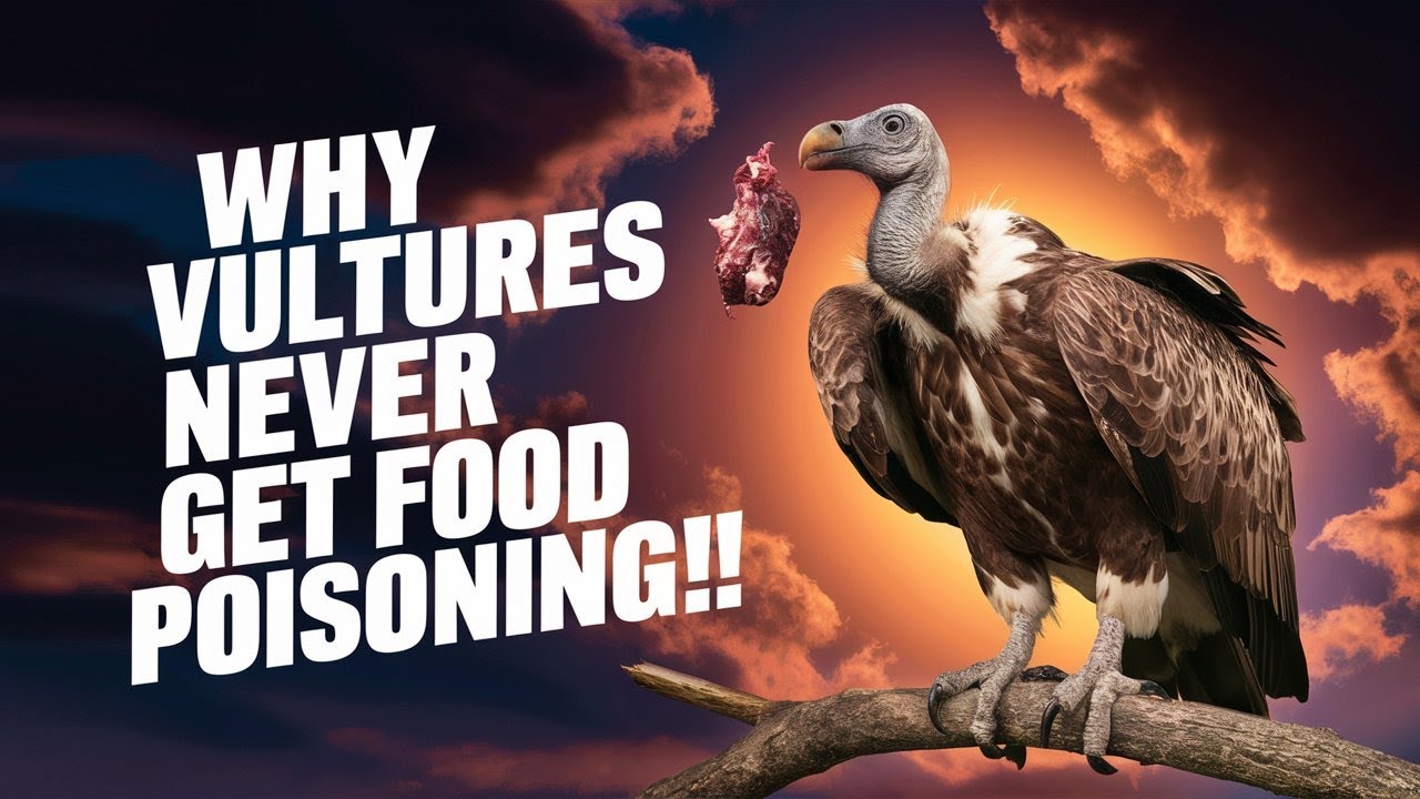 Why don't vultures get food poisoning even after eating rotten animals ...