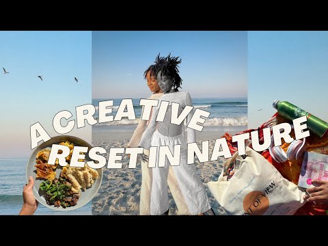 a creative reset in nature: connecting deeply with the earth