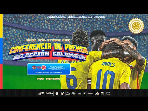 🔴  Conferencia de prensa | Selección Colombia de Mayores desde Estados Unidos