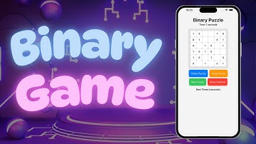 🎮 Master SwiftUI with a Fully Featured Binary Puzzle Brain Game! 🧩✨🎮
