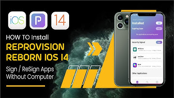 Install New Reprovision Reborn iOS 14 - 14.8 on iPhone | ReSign Apps Without PC | Reprovision No PC