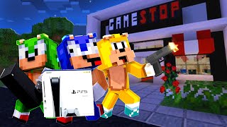 Minecraft  Sega Fun House  Baby Sonic ROBS A GameStop! [13]