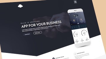 Website Presentation Minimal | After Effects template