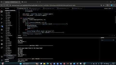 CS50P FINAL PROJECT | QUIZ MASTER