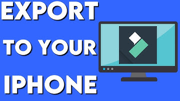 How To Export Your Video On Filmora To Your Iphone Directly