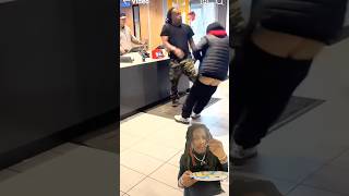 Dad Protects His Daughter At Work