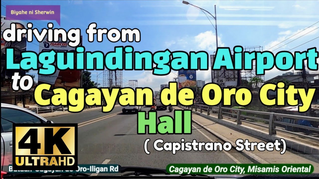 Laguindingan Airport to Cagayan de Oro City, CDO City Hall