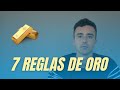 7 REGLAS pasar ser un TRADER RENTABLE