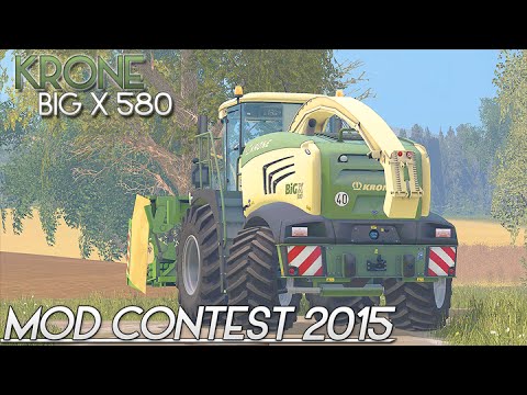 Krone Big X 580 (by Giuliano) | MOD CONTEST 2015 - YouTube