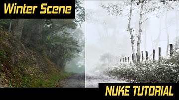 Nuke Tutorial: Create Winter scene