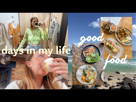 Vlog: Eating Good Food, Op Shopping + Enjoying Spring!! 🍋