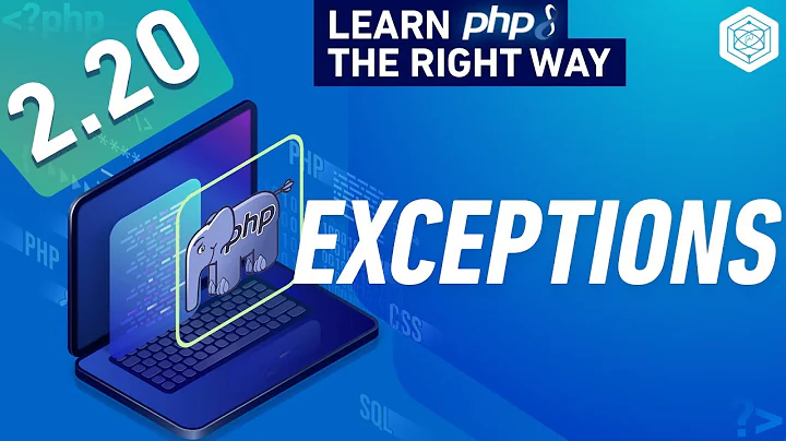 OOP Error Handling In PHP - Exceptions & Try Catch Finally Blocks - Full PHP 8 Tutorial