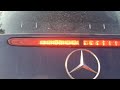 LED стоп сигнал на Mercedes W211