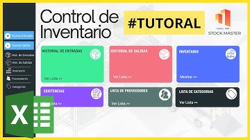 Inventario NIVEL DIOS en EXCEL VBA entradas y salidas con stock ✅ | TUTORIAL 💥