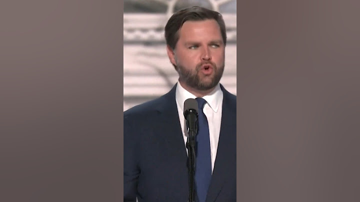 JD Vance Rails Against Biden's Economy in RNC Speech