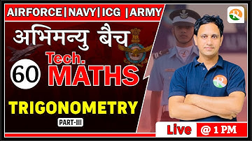 Airforce Maths Classes | Trigonometry for Airforce |Airforce Maths Preparation 2023
