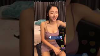 Hot Thai Girl Moaning and Licking on BIGO LIVE #2 Part1