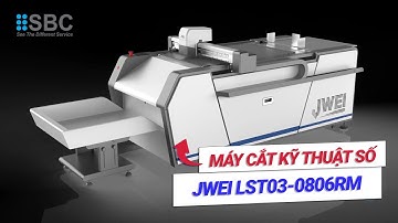 Máy Cắt Kỹ Thuật Số JWEI LST03-0806RM | Máy Cắt Bế Decal - Tem Nhãn