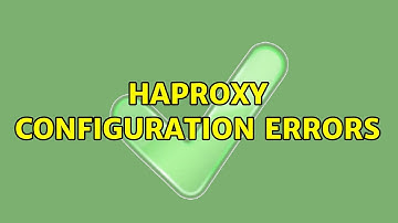 haproxy configuration errors