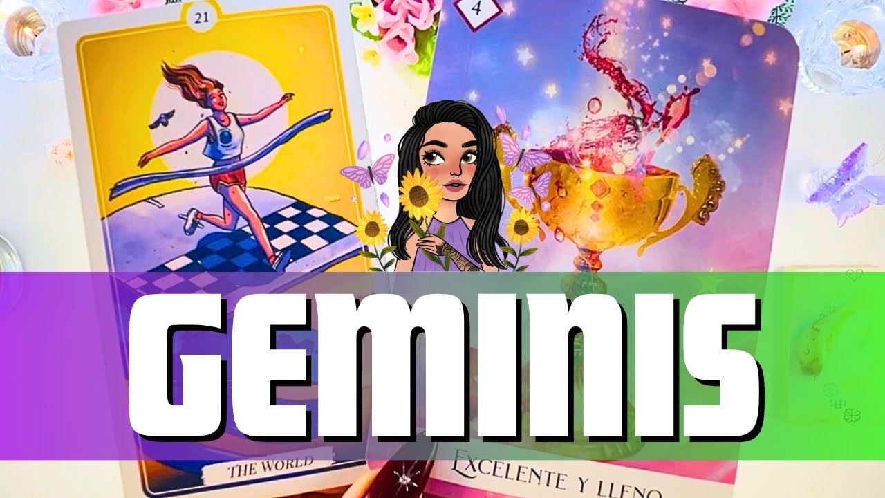 GEMINIS ♊️ EN CUESTIÓN DE DÍAS TU VIDA CAMBIARÁ!! LLEGAS A LA META Y SE ...