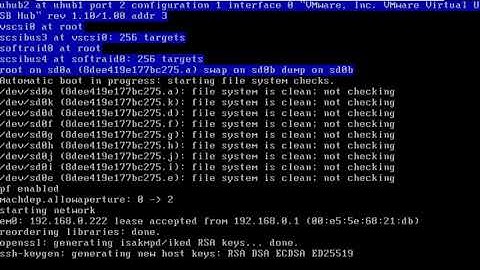 Install and configure OpenBSD 6.7 as a desktop OS - Part1