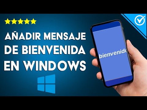 Cómo añadir mensaje de bienvenida al login de WINDOWS - Personaliza tu PC