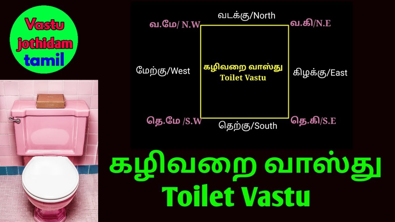 Toilet vastu /கழிவறை வாஸ்து/டாய்லெட் வாஸ்து / Where to construct a