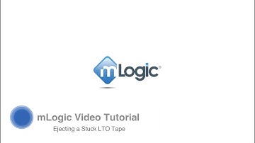 Ejecting a Stuck LTO Tape