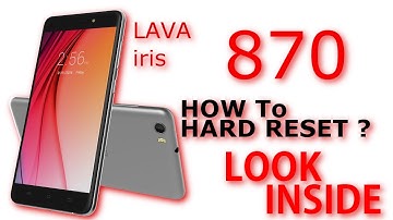 How To Hard reset/Hand flash LAVA iris 870 android smart phone